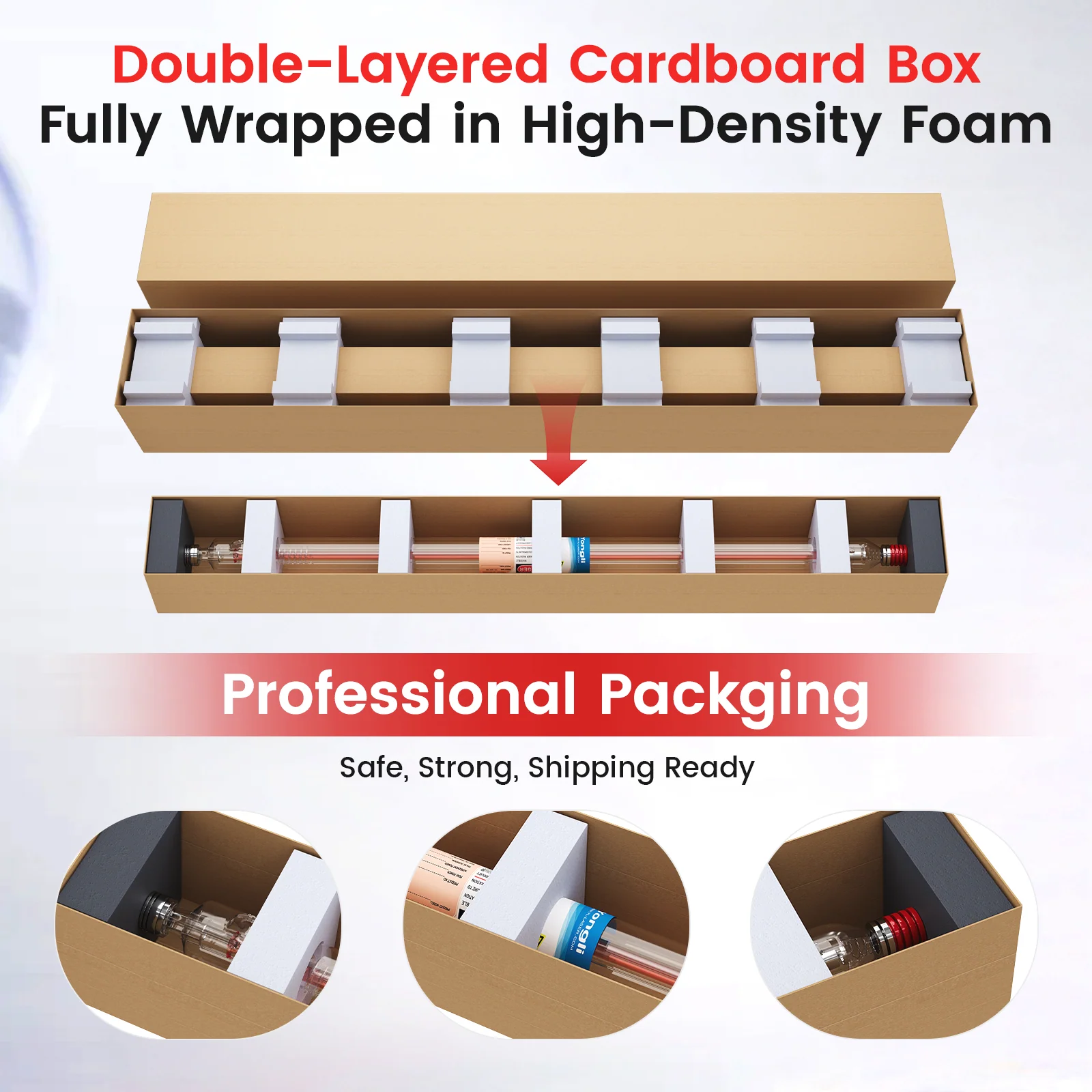 Monport 100w CO2 Laser Tube for Laser Engraver - Image 6