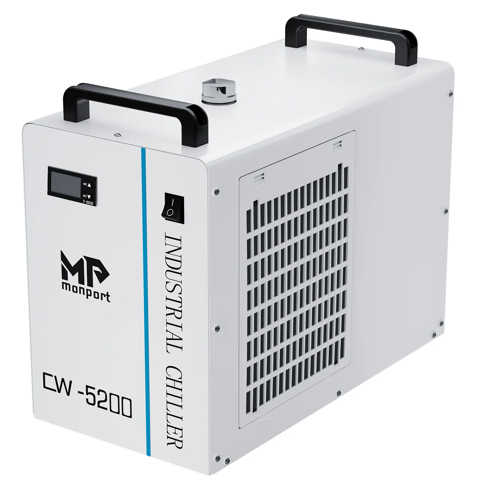 Monport 6L CW-5200 Industrial Water Chiller for 40W-150W CO2 Laser Engraver - Image 12