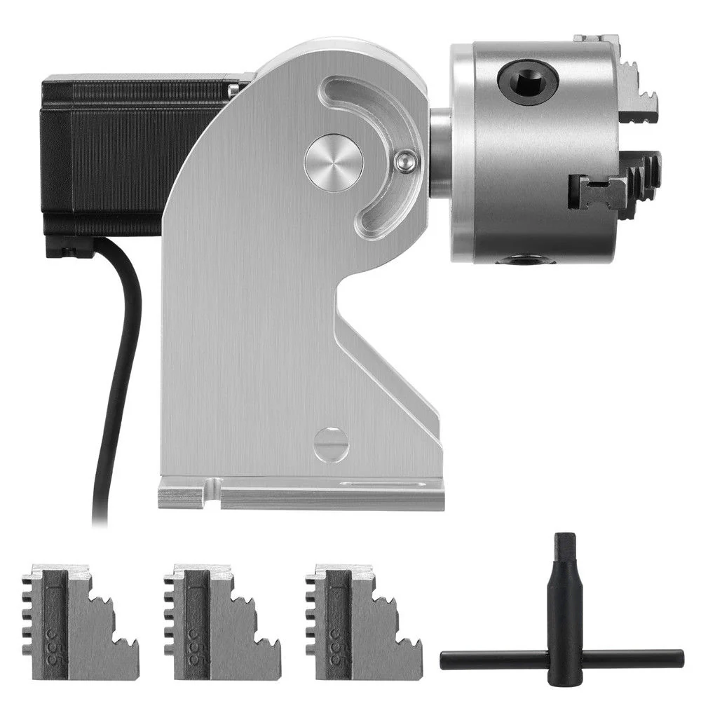 Monport 80MM Three Jaws Rotary Axis Attachment (for Fiber Engravers only) - Image 4