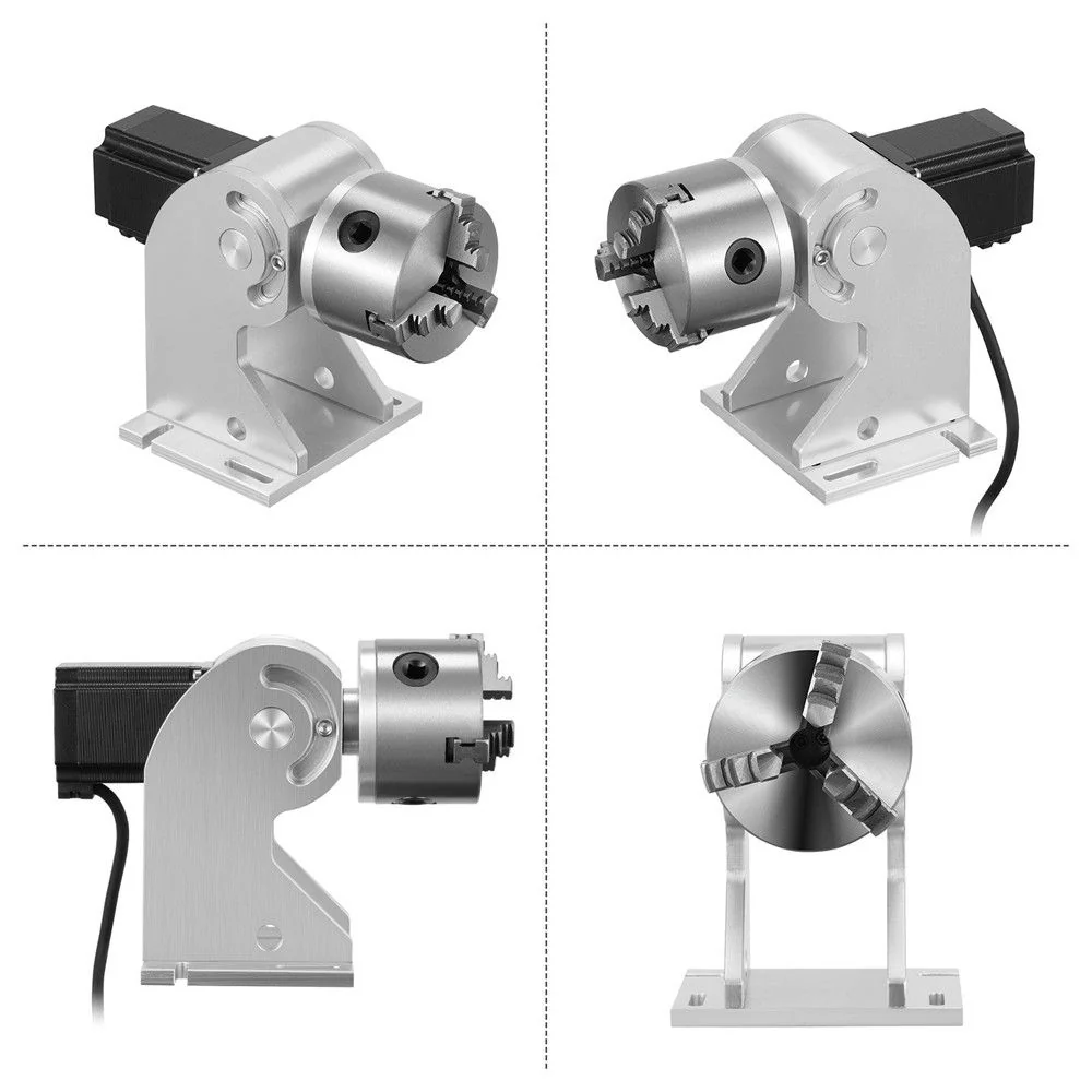 Monport 80MM Three Jaws Rotary Axis Attachment (for Fiber Engravers only) - Image 5
