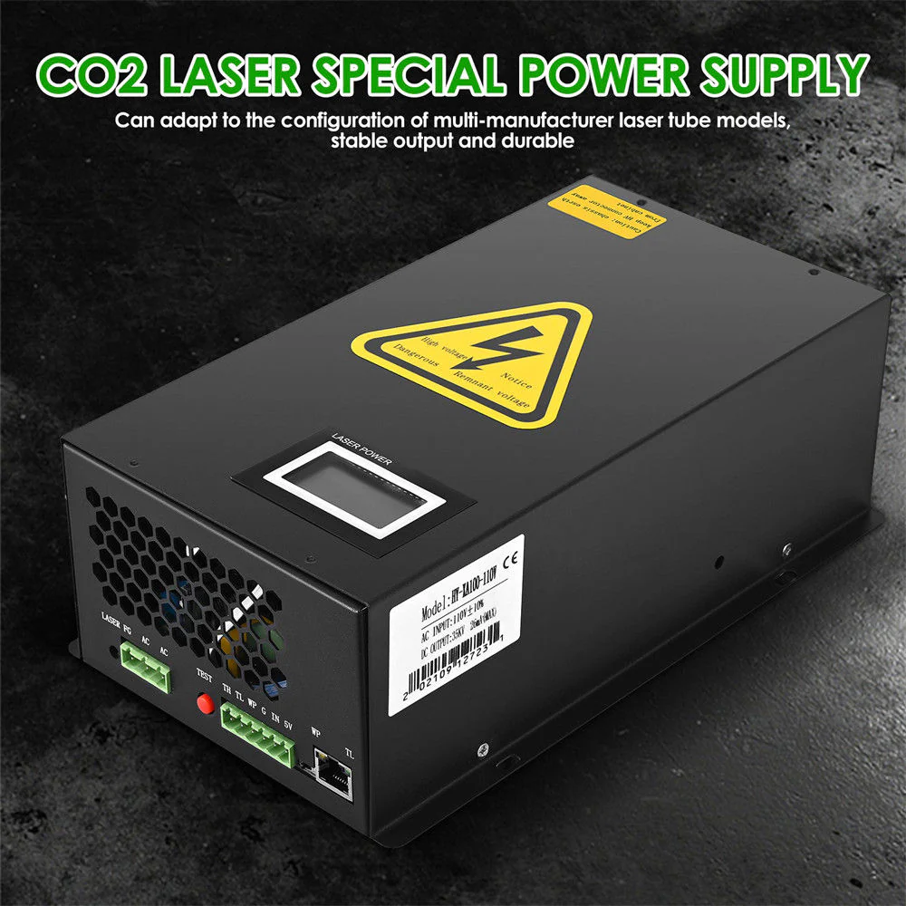 Monport 80W Laser Power Supply With Real-Time Data for CO2 Laser Engraver - Image 4