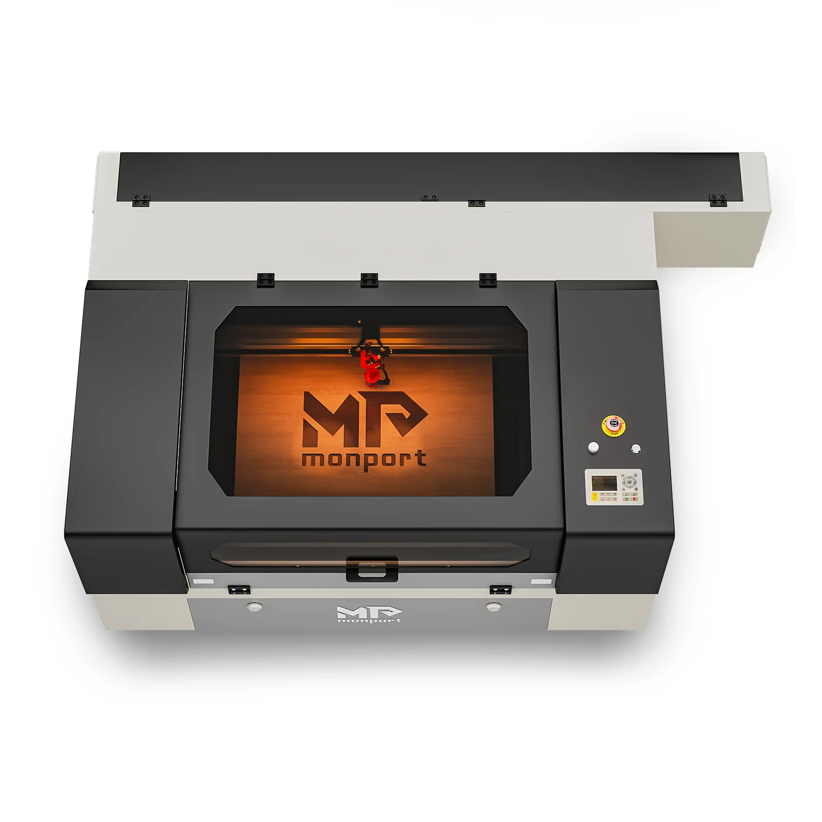 Monport 90W CO2 Laser Engraver & Cutter (28" x 20") with Autofocus and Bracket - Image 9