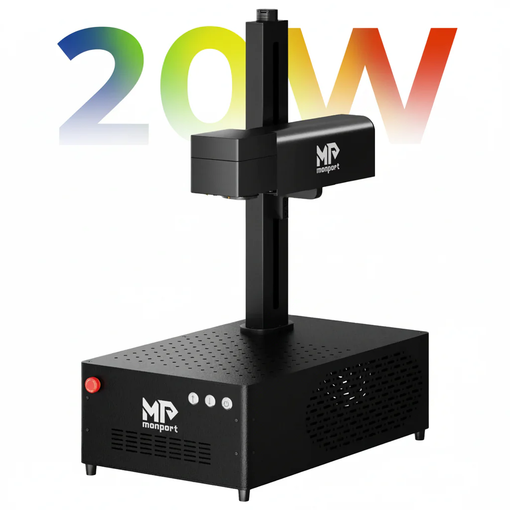 Pre-Owned | Monport GI Integrated MOPA Fiber Laser Engraver & Marking Machine with Electric Lifting (20W / 60W, 3-Month Warranty) - Image 14