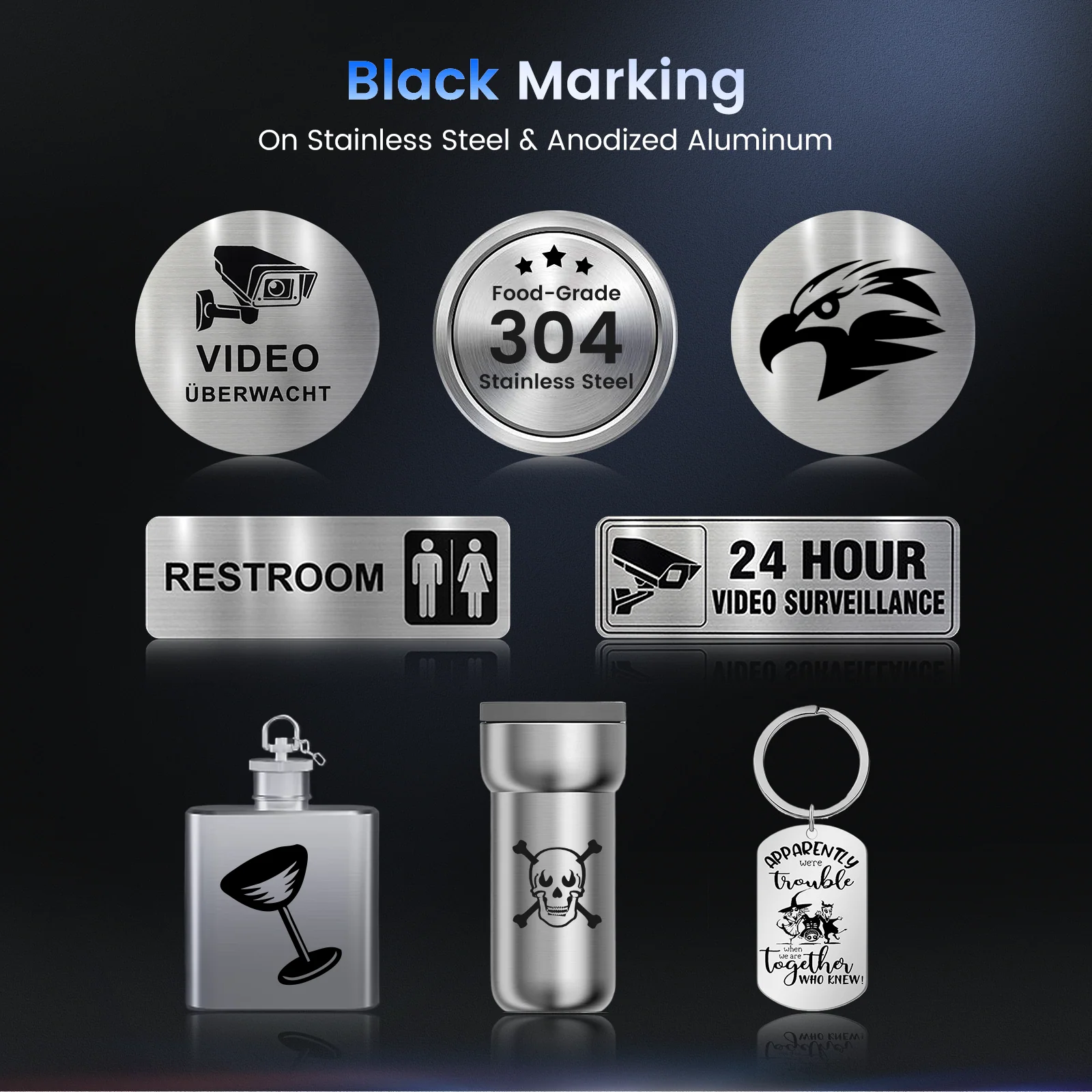 Monport GT 100W Split MOPA Fiber Laser Engraver & Color Marking Machine With AutoFocus – FDA Approval - Image 11