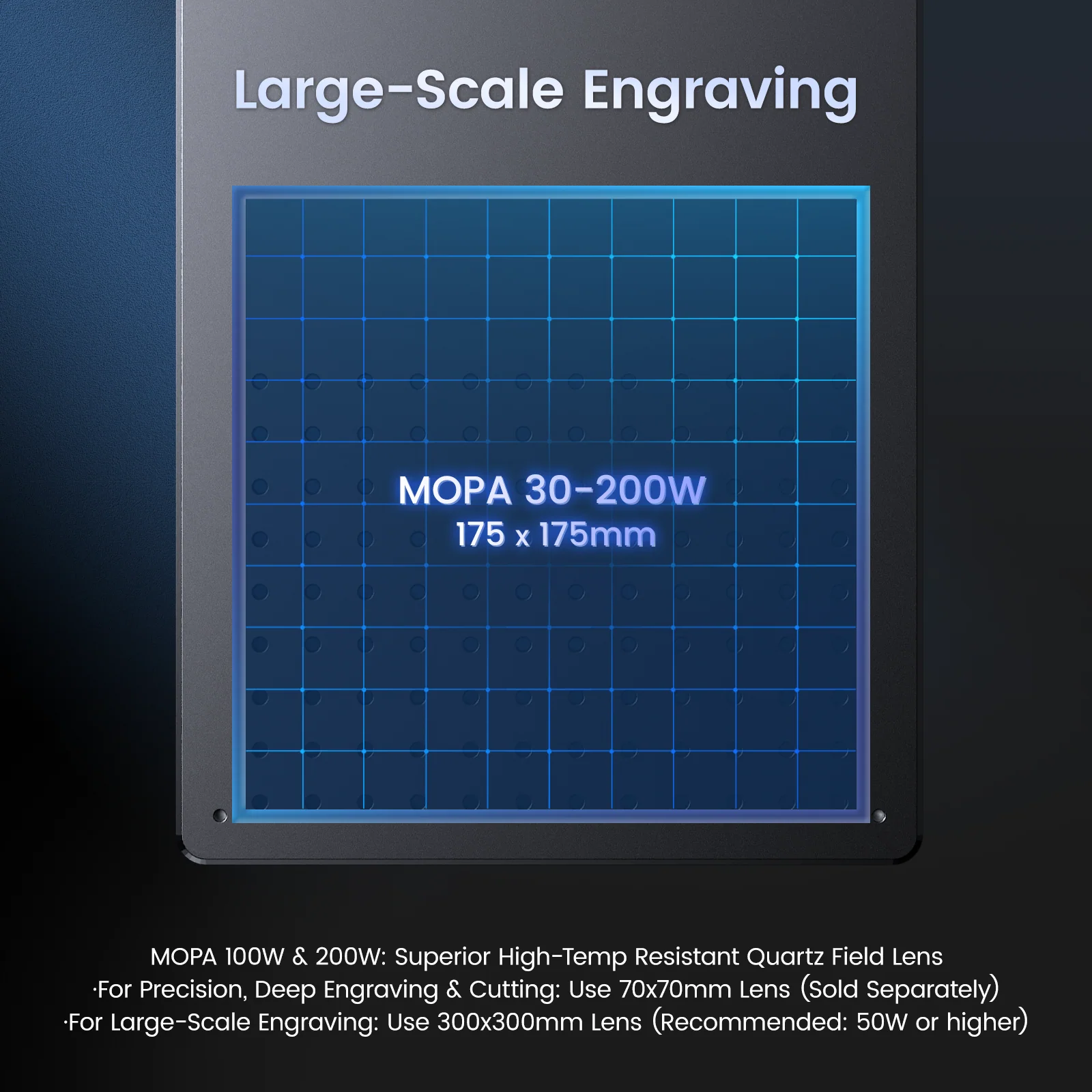 Monport GT 200W Split MOPA Fiber Laser Engraver & Color Marking Machine With AutoFocus – FDA Approval - Image 4