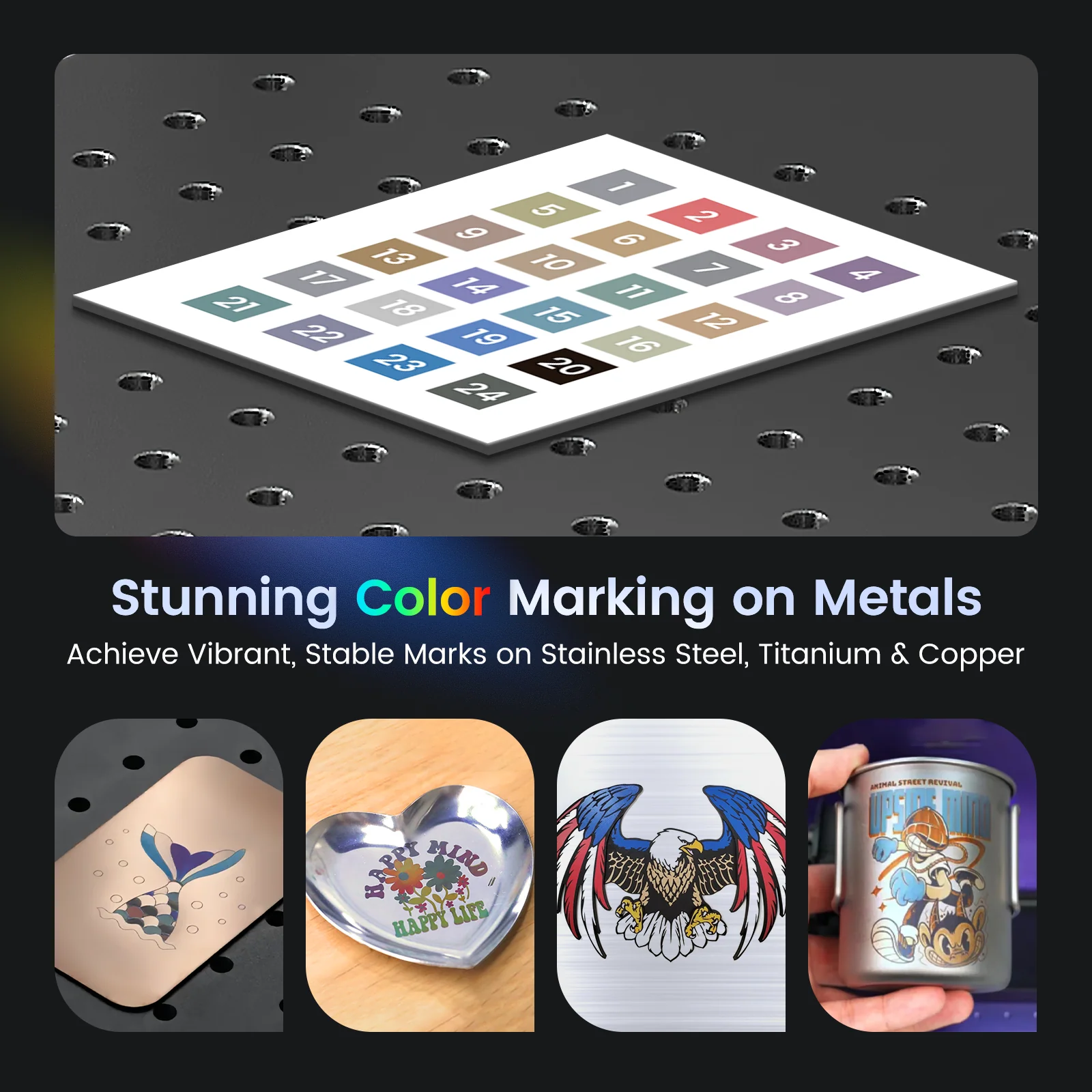 Monport GT 100W Split MOPA Fiber Laser Engraver & Color Marking Machine With AutoFocus – FDA Approval - Image 10