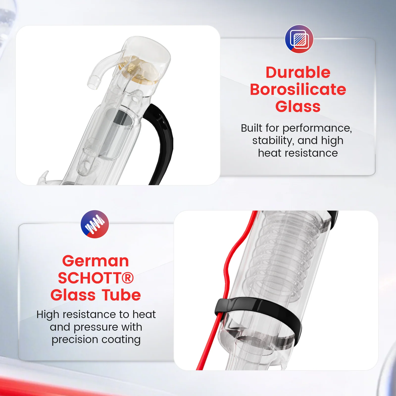 Monport 60W CO2 Laser Tube for Laser Engraver - Image 3