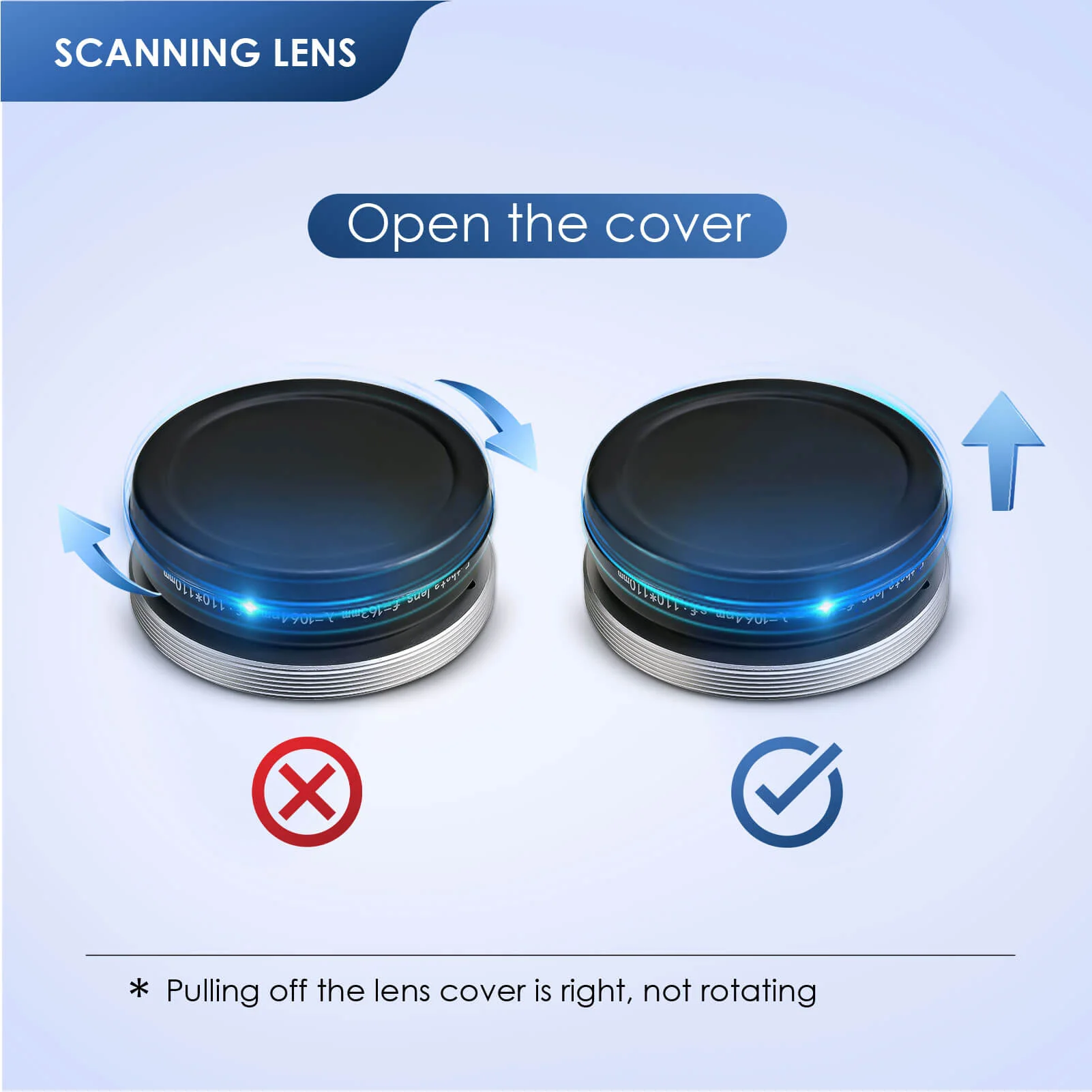 Monport F-theta M52 110mm*110mm Replacement Optical Scanning Lens for Fiber Laser Engraver - Image 8