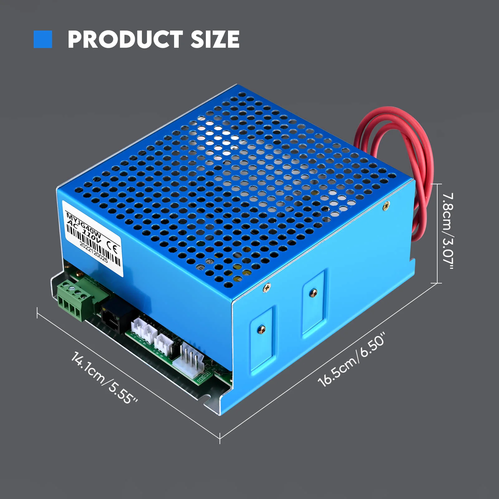 Monport 40W Laser Power Supply for CO2 Laser Engraver - Image 3