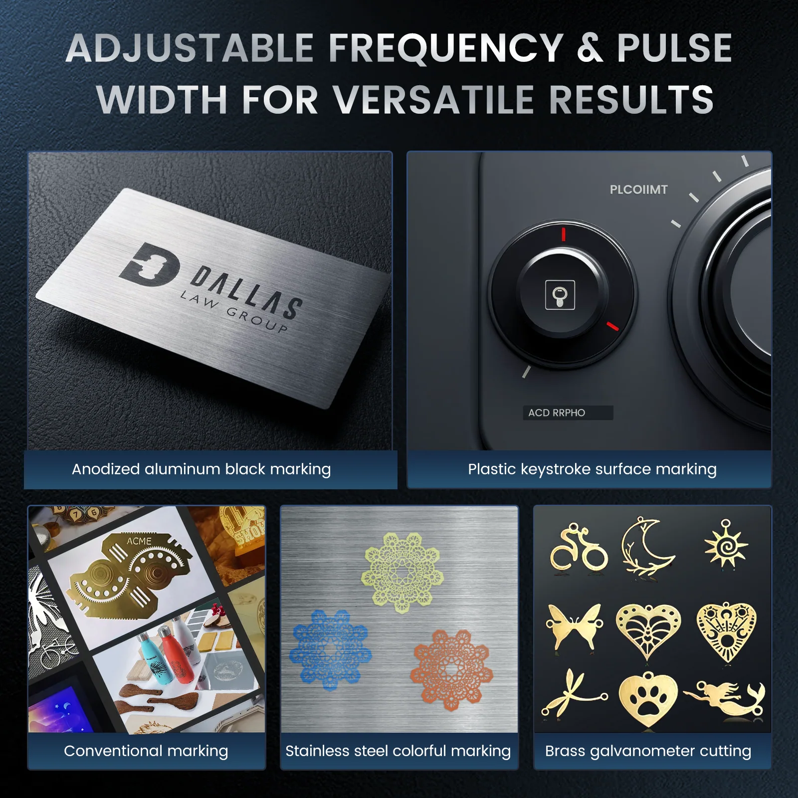 Monport GPro 60W Split MOPA Fiber Laser Engraver & Marking Machine With Manual Focus - Image 9