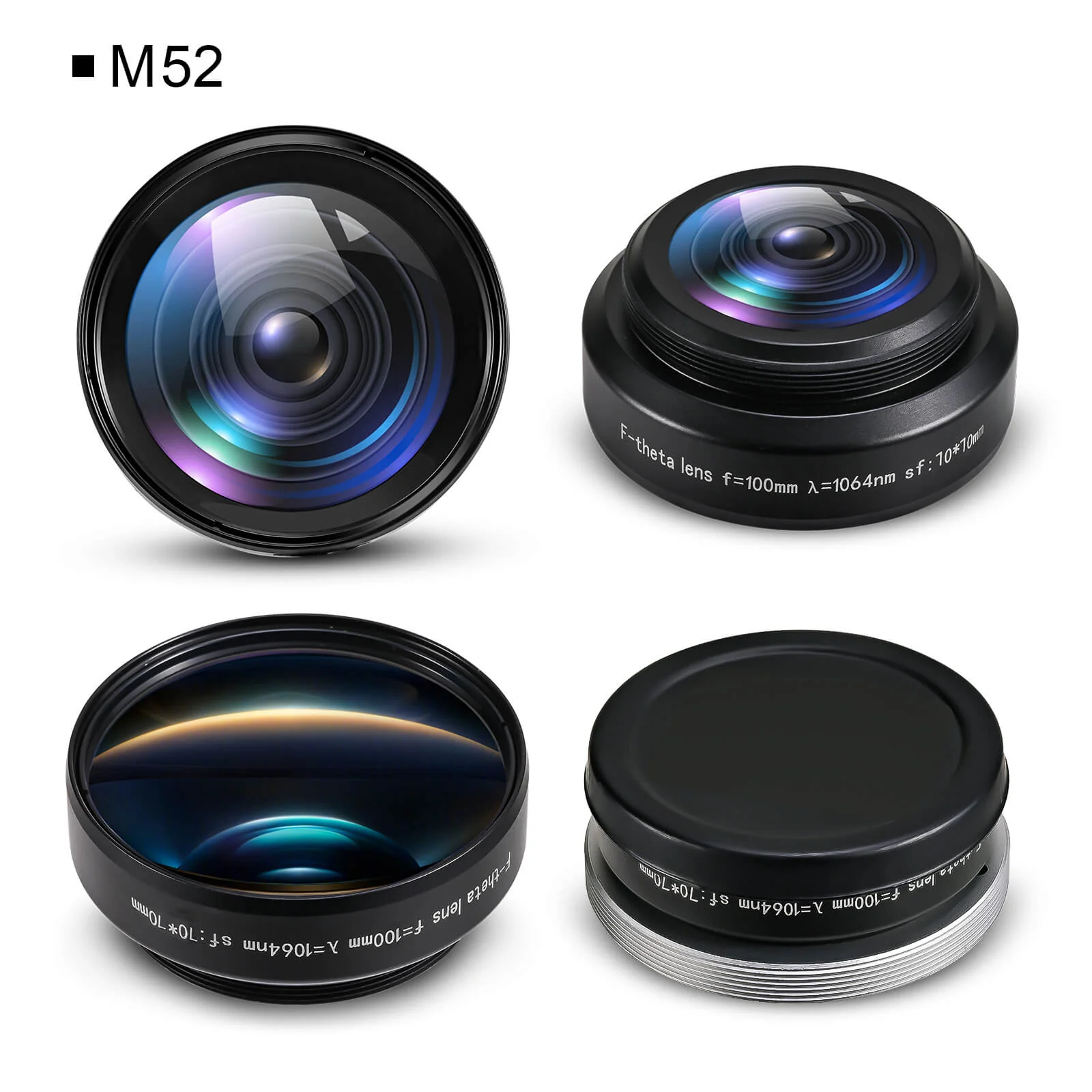 Monport F-theta M52 70mm*70mm Replacement Optical Scanning Lens for Fiber Laser Engraver - Image 5