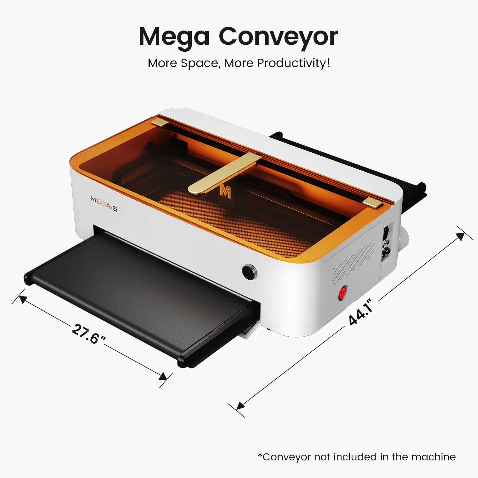 Monport Mega S: 70W Revolutionary Co2 Laser Engraver & Cutter with Intelligent Precision and Automation - Image 6