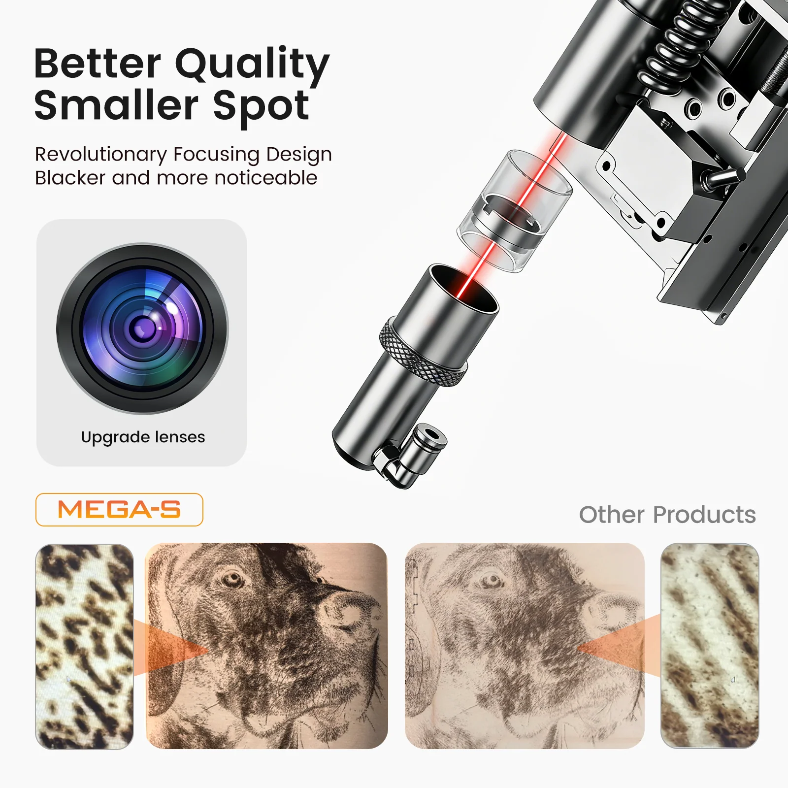 Monport Mega S: 70W Revolutionary Co2 Laser Engraver & Cutter with Intelligent Precision and Automation - Image 8