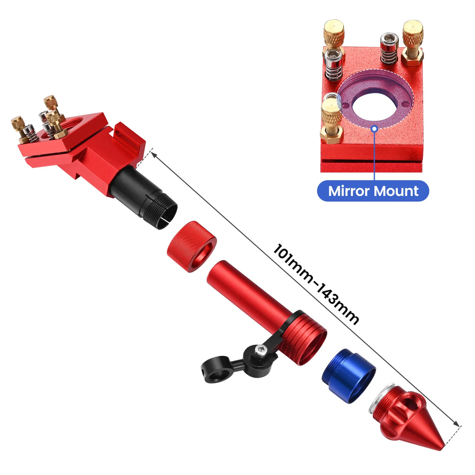 Monport CO2 Laser Head for 60W-150W CO2 Laser Engraver - Image 6