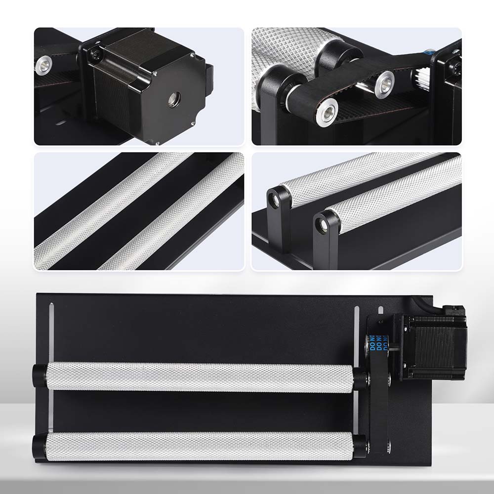 Monport Laser Rotary Axis 360° for 55W-150W CO2 Laser Engraver to hold cylindrical objects - Image 3