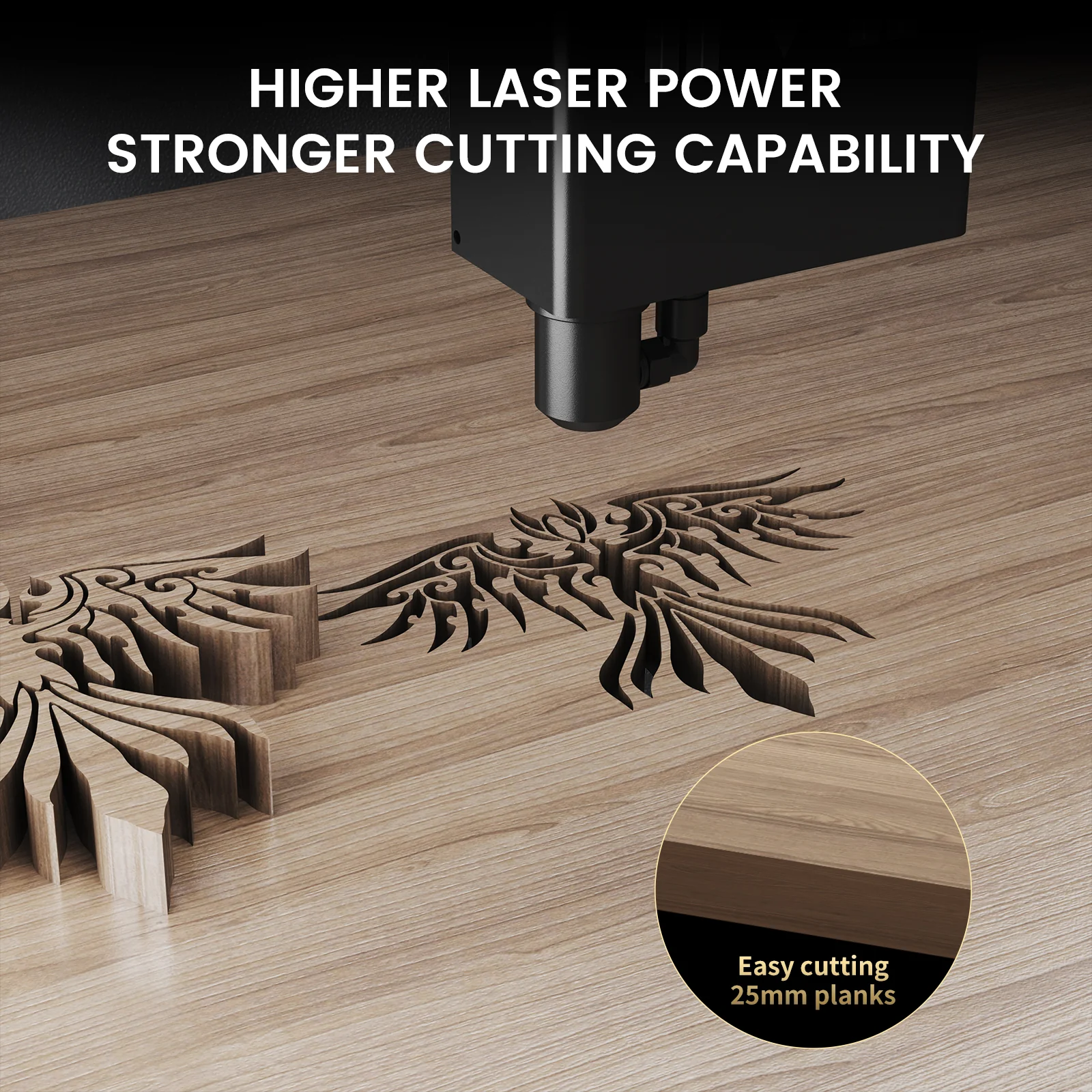 Monport Mega: The World's Premier 70W Intelligent Desktop Engraving Machine - Image 20