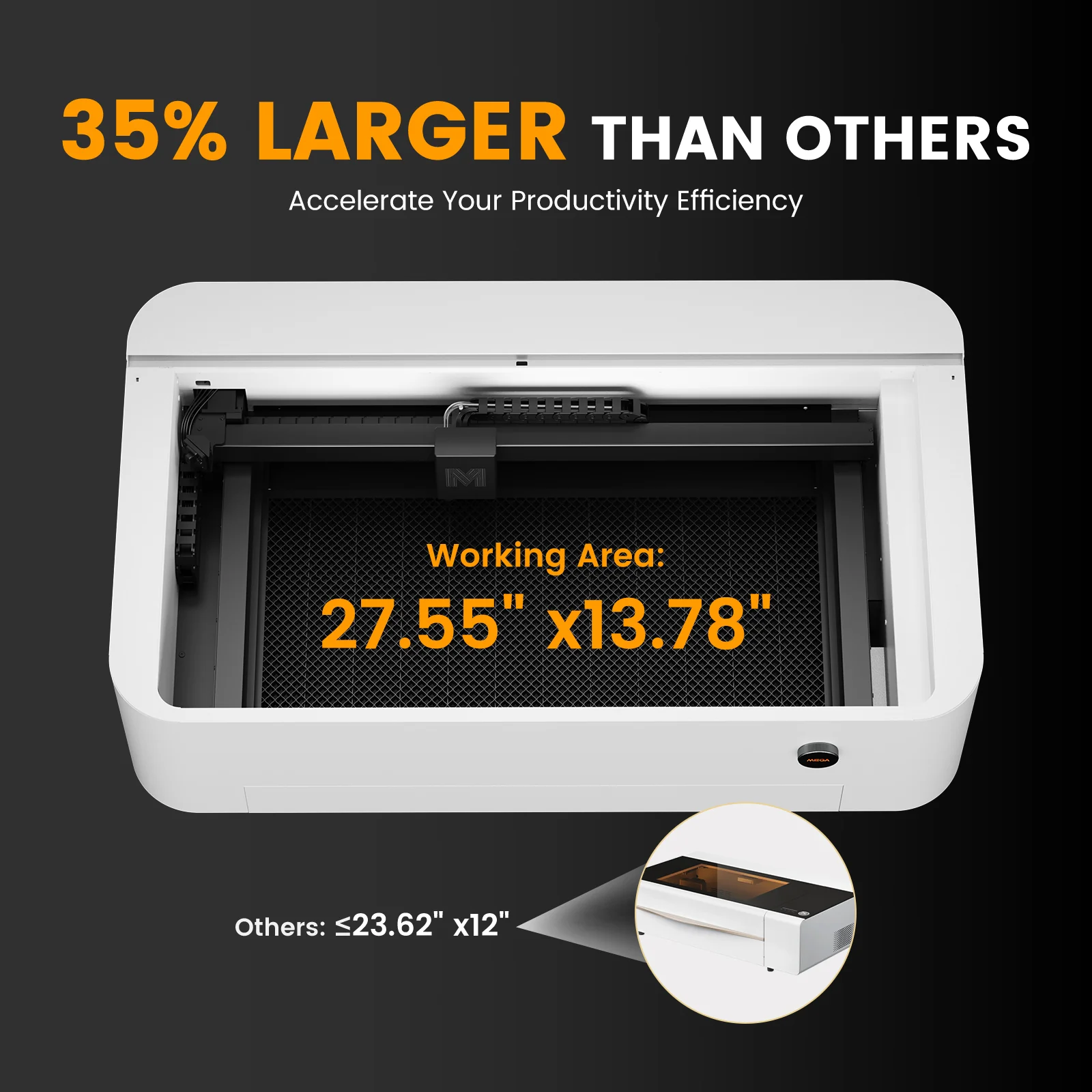 Monport Mega: The World's Premier 70W Intelligent Desktop Engraving Machine - Image 4