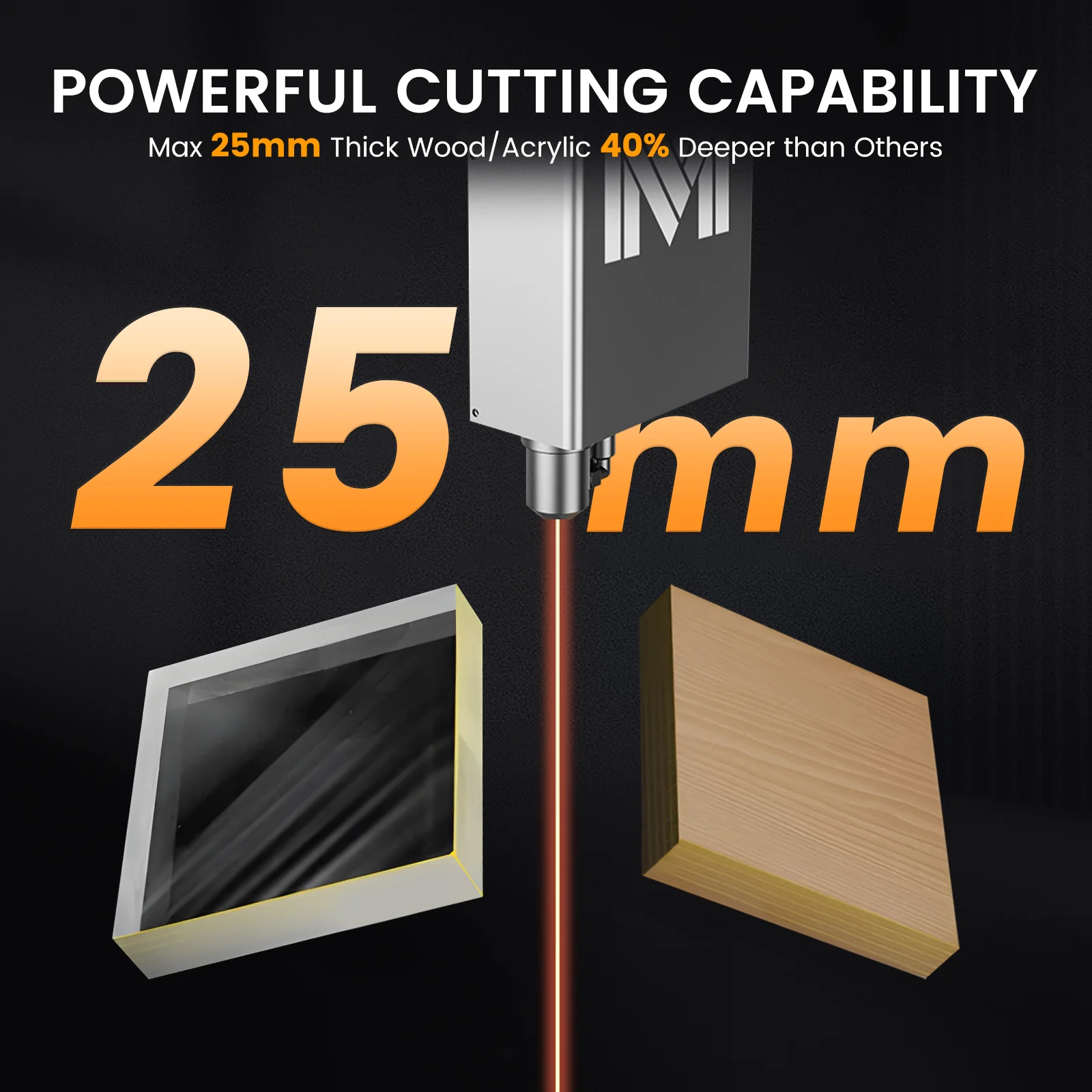 Monport Mega: The World's Premier 70W Intelligent Desktop Engraving Machine - Image 5