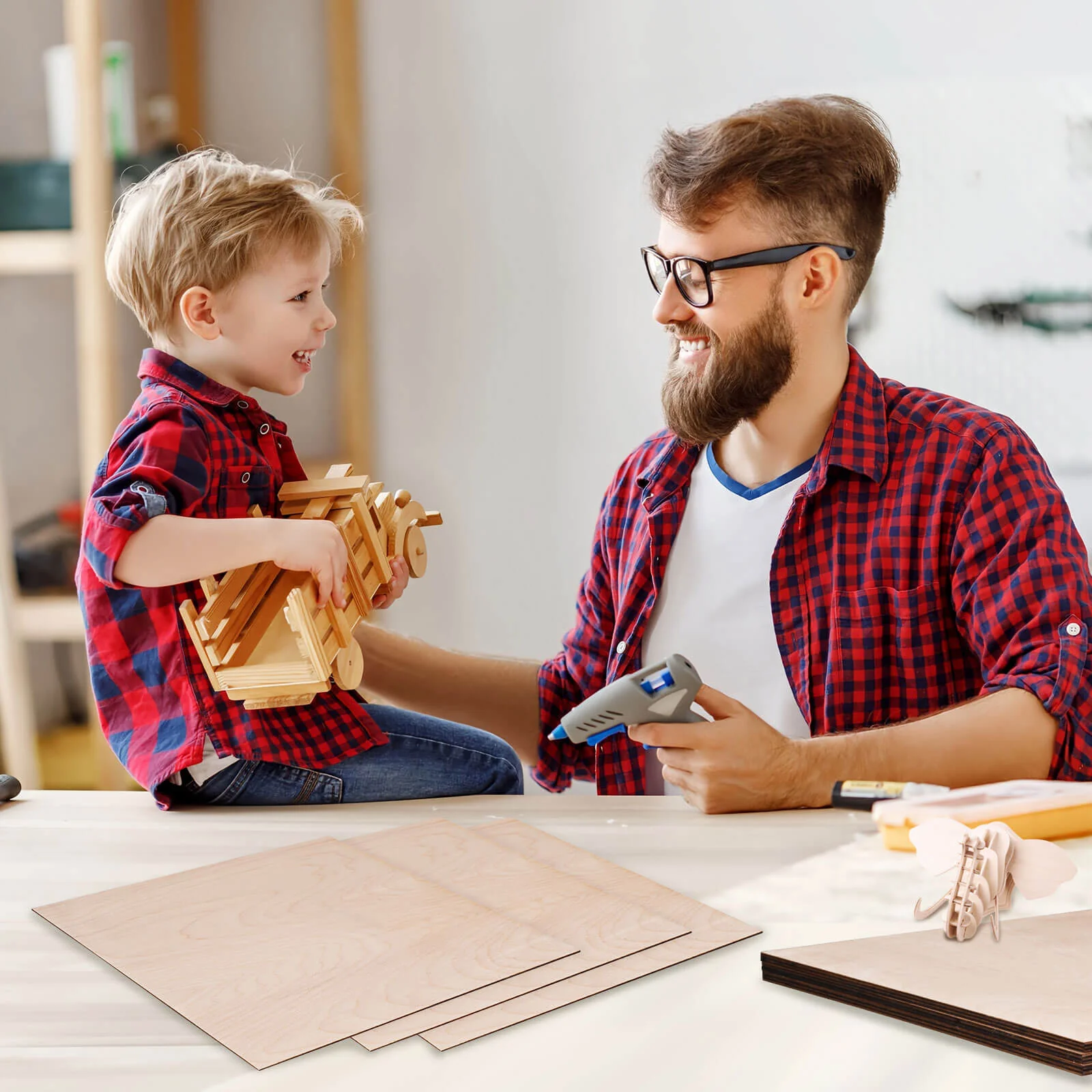 Monport Selected Birch Plywood for Laser Engravers and Cutters DIY Crafting - Image 5