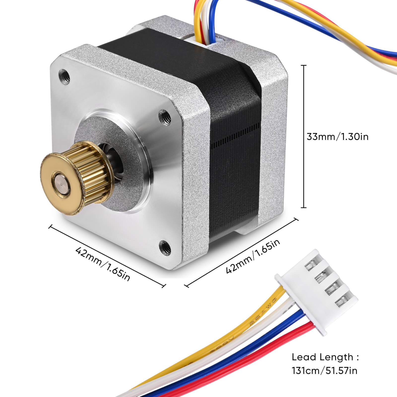 Monport Stepper Motor for 40W CO2 Laser Engraver - Image 6