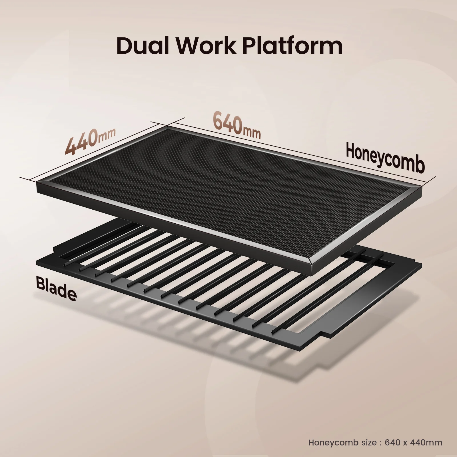 Monport Reno65 Pro 65W Desktop CO2 Laser Engraver & Cutter (24" X 16") with DSP Controller and Magnetic Assisted Focus - Image 9