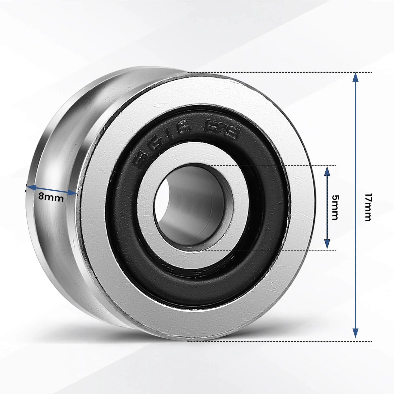 Monport Track Guide Ball Bearing 4 Pcs for 40W-150W CO2 Laser Engraver（5mmx17mmx8mm） - Image 6